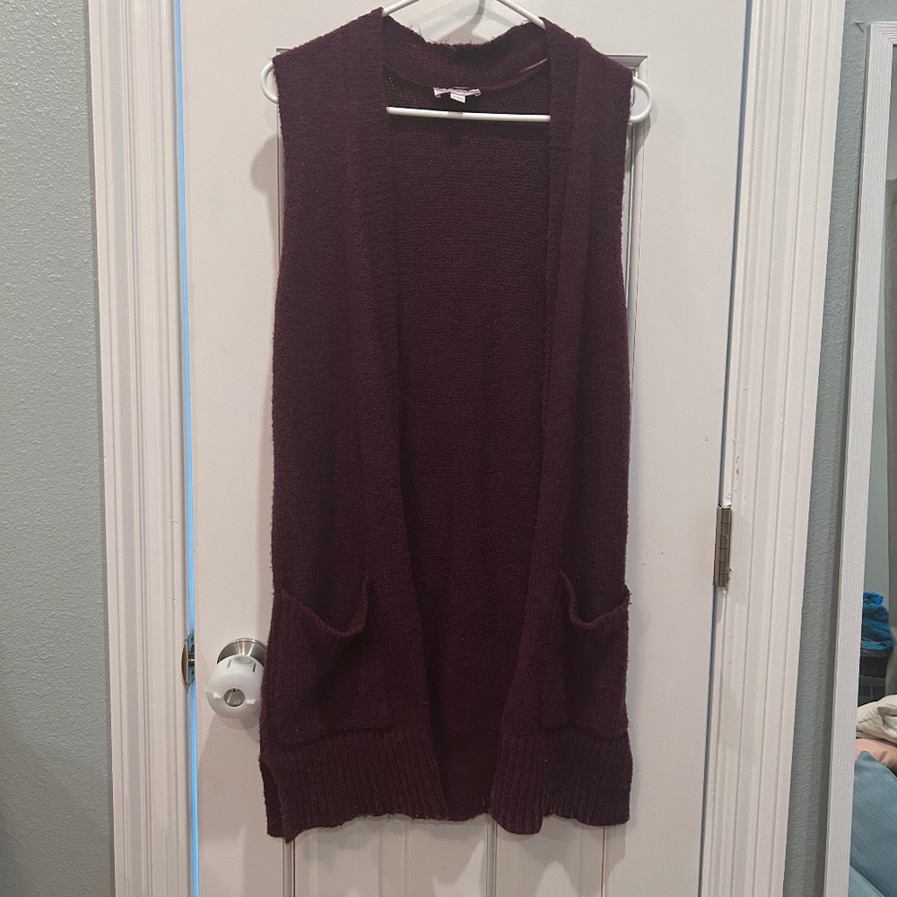 Loft sweater long vest